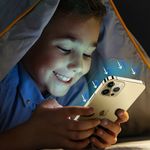 Laptop, Telefoane si Tablete - Telefoane mobile si accesorii - Accesorii Telefoane - Folii protectie telefoane - Folie pentru iPhone 14 Pro Max - ANANK 2.5D Anti-Albastru Light Screen Protector - Negru - Infinity.ro