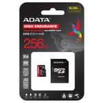 Laptop, Telefoane si Tablete - Telefoane mobile si accesorii - Accesorii Telefoane - Carduri memorie si card reader - Card de Memorie MicroSDHXC 256GB - Adata (AUSDX256GUI3V30SHA2-RA1) - Negru - Infinity.ro