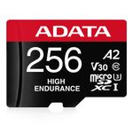 Laptop, Telefoane si Tablete - Telefoane mobile si accesorii - Accesorii Telefoane - Carduri memorie si card reader - Card de Memorie MicroSDHXC 256GB - Adata (AUSDX256GUI3V30SHA2-RA1) - Negru - Infinity.ro