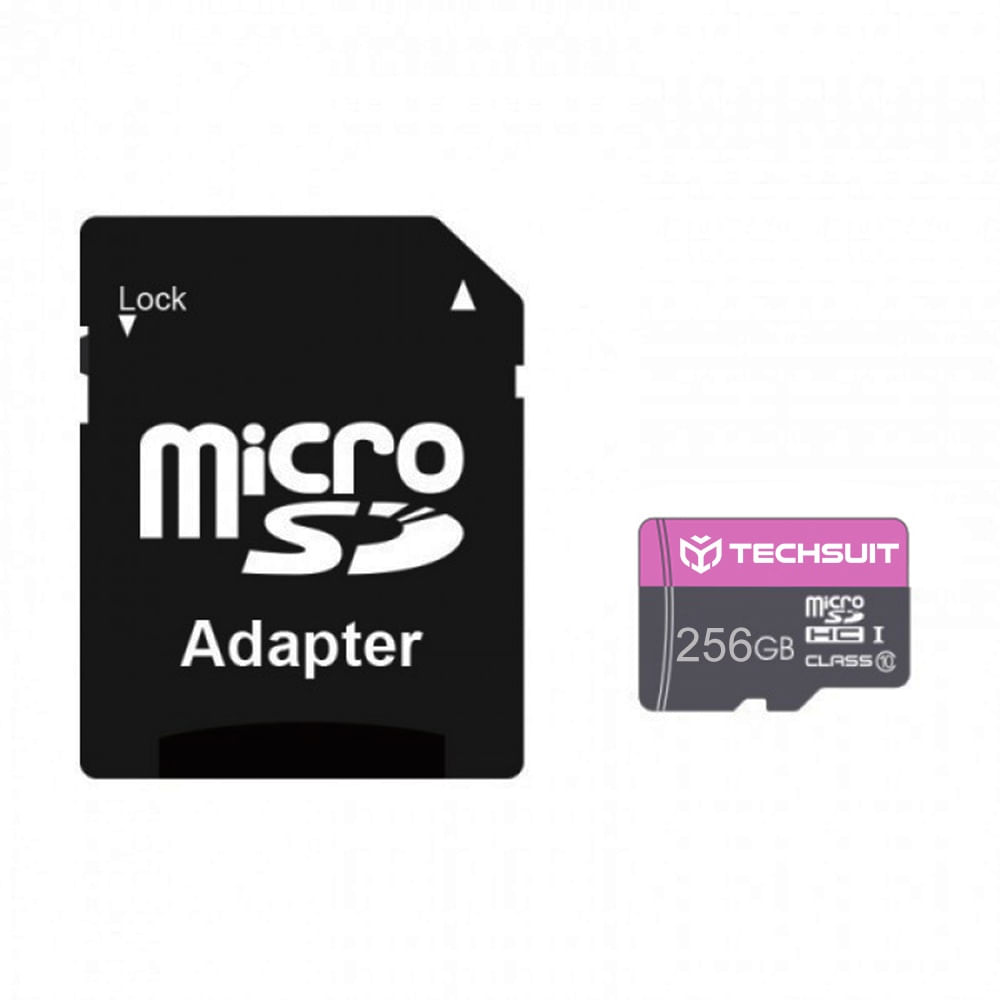 Card de Memorie MicroSDHC 256GB - Techsuit THCM27 (THCM27256) - Mov