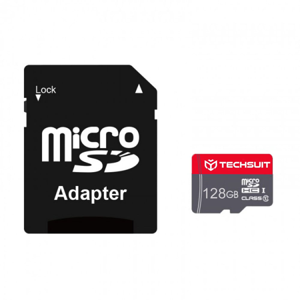 Card de Memorie MicroSDHC 32GB - Techsuit THCM26 (THCM269128) - Rosu