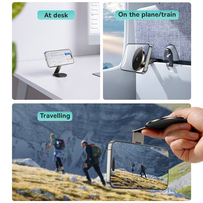 Laptop, Telefoane si Tablete - Telefoane mobile si accesorii - Accesorii Telefoane - Suport si docking telefoane - Suport Masina cu Magnet - Baseus PrimeTrip VX1 Versatile (C4016900C123-00) - Negru - Infinity.ro