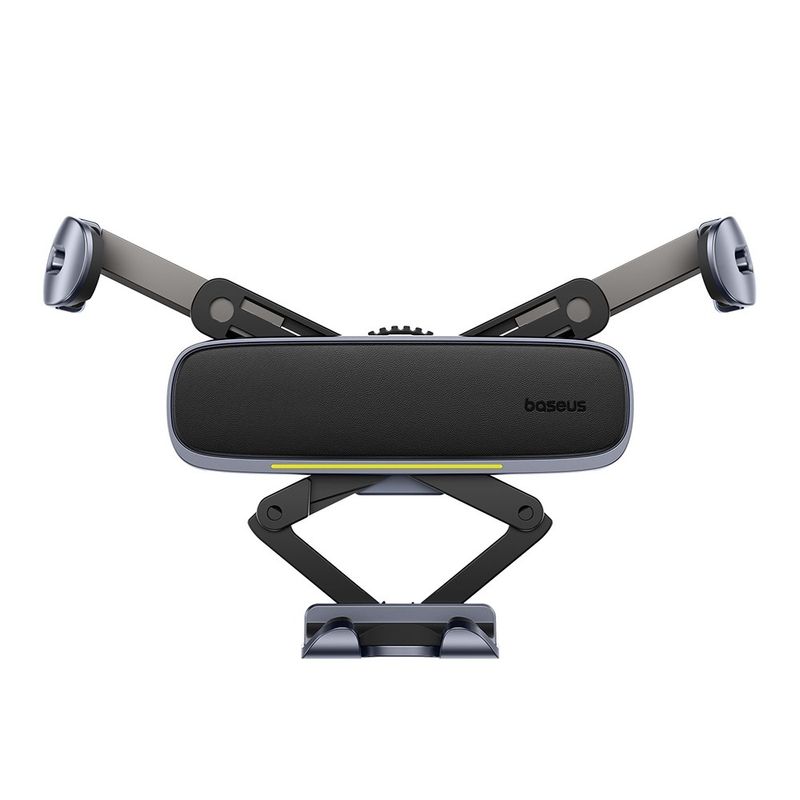 Laptop, Telefoane si Tablete - Telefoane mobile si accesorii - Accesorii Telefoane - Suport si docking telefoane - Suport Masina cu Brate Retractabile, Finish Premium - Baseus (SUCX140012) - Negru Argintiu - Infinity.ro