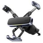 Laptop, Telefoane si Tablete - Telefoane mobile si accesorii - Accesorii Telefoane - Suport si docking telefoane - Suport Masina cu Brate Retractabile, Finish Premium - Baseus (SUCX140012) - Negru Argintiu - Infinity.ro