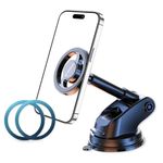 Laptop, Telefoane si Tablete - Telefoane mobile si accesorii - Accesorii Telefoane - Suport si docking telefoane - Suport de Telefon pentru Bord, Compatibil MagSafe + Adaptor iRing - Techsuit MagProX (S12) - Negru - Infinity.ro