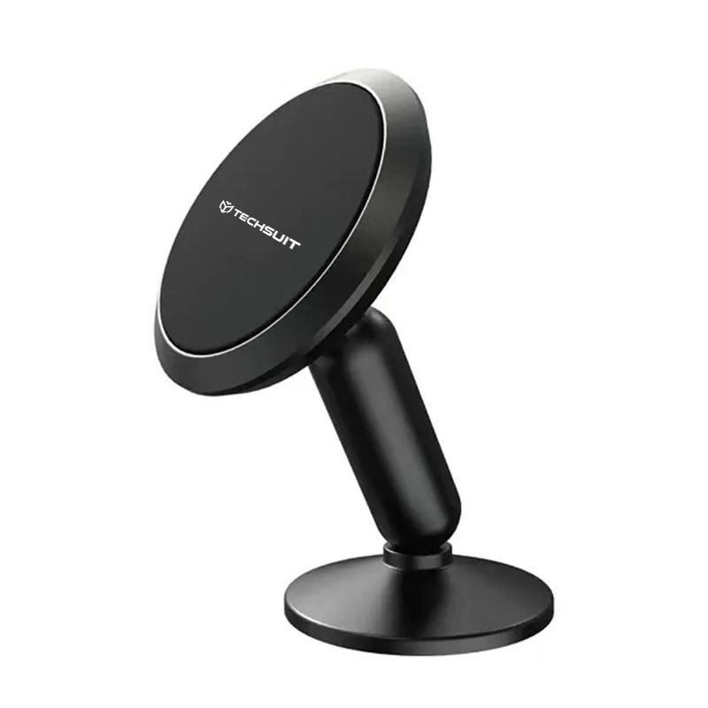 Laptop, Telefoane si Tablete - Telefoane mobile si accesorii - Accesorii Telefoane - Suport si docking telefoane - Suport Magnetic N52 pentru Birou si Masina, Universal, Adeziv 3M - Techsuit TinyGrip (S10) - Negru - Infinity.ro