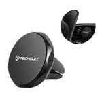 Laptop, Telefoane si Tablete - Telefoane mobile si accesorii - Accesorii Telefoane - Suport si docking telefoane - Suport auto Magnetic N52 pentru Grila de Ventilatie, Universal - Techsuit TinyGrip (S9) - Negru / Argintiu - Infinity.ro