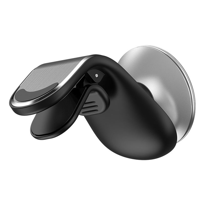 Laptop, Telefoane si Tablete - Telefoane mobile si accesorii - Accesorii Telefoane - Suport si docking telefoane - Suport Auto Magnetic pentru Telefon cu Prindere in Grila de Ventilatie - Techsuit AirGrip (S8) - Negru / Argintiu - Infinity.ro