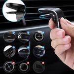 Laptop, Telefoane si Tablete - Telefoane mobile si accesorii - Accesorii Telefoane - Suport si docking telefoane - Suport Auto Magnetic pentru Telefon cu Prindere in Grila de Ventilatie - Techsuit AirGrip (S7) - Negru / Argintiu - Infinity.ro