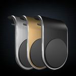 Laptop, Telefoane si Tablete - Telefoane mobile si accesorii - Accesorii Telefoane - Suport si docking telefoane - Suport Auto Magnetic pentru Telefon cu Prindere in Grila de Ventilatie - Techsuit AirGrip (S7) - Negru / Argintiu - Infinity.ro