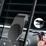 Laptop, Telefoane si Tablete - Telefoane mobile si accesorii - Accesorii Telefoane - Suport si docking telefoane - Suport Auto Magnetic pentru Telefon cu Prindere in Grila de Ventilatie - Techsuit AirGrip (S7) - Negru / Argintiu - Infinity.ro