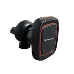 Laptop, Telefoane si Tablete - Telefoane mobile si accesorii - Accesorii Telefoane - Suport si docking telefoane - Suport Auto Magnetic pentru Grila de Ventilatie cu Placute Metalice - Techsuit MagGrip (S5) - Negru/Rosu - Infinity.ro