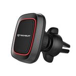 Laptop, Telefoane si Tablete - Telefoane mobile si accesorii - Accesorii Telefoane - Suport si docking telefoane - Suport Auto Magnetic pentru Grila de Ventilatie cu Placute Metalice - Techsuit MagGrip (S4) - Negru - Infinity.ro