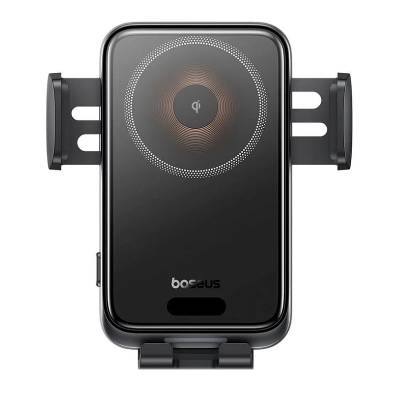 Laptop, Telefoane si Tablete - Telefoane mobile si accesorii - Accesorii Telefoane - Suport si docking telefoane - Suport de Telefon cu Incarcare Wireless, 15W, LED - Baseus Wisdom Pro (C40381501123-00) - Negru - Infinity.ro