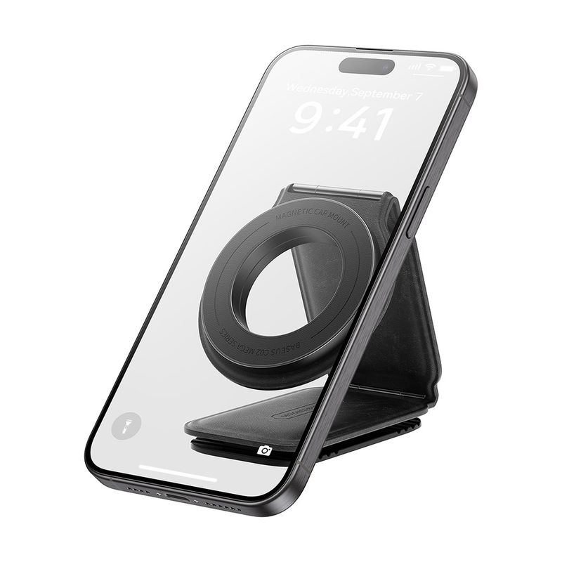 Laptop, Telefoane si Tablete - Telefoane mobile si accesorii - Accesorii Telefoane - Suport si docking telefoane - Suport Auto pentru Telefon, Magnetic, 25N, Rotire 360° - Baseus PrimeTrip Series C02 (C40169002113-00) - Cluster Negru - Infinity.ro