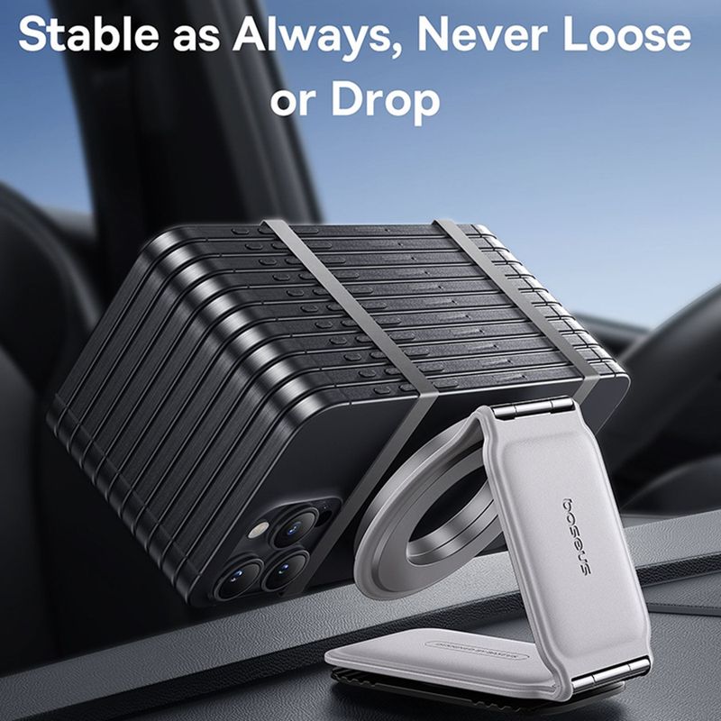 Laptop, Telefoane si Tablete - Telefoane mobile si accesorii - Accesorii Telefoane - Suport si docking telefoane - Suport Auto pentru Telefon, Magnetic, 25N, Rotire 360° - Baseus PrimeTrip Series C02 (C40169002113-00) - Cluster Negru - Infinity.ro