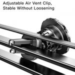 Laptop, Telefoane si Tablete - Telefoane mobile si accesorii - Accesorii Telefoane - Suport si docking telefoane - Suport Auto Ajustabil pentru Bord, Parbriz, Grila Ventilatie - Yesido (C160) - Negru - Infinity.ro