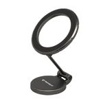 Laptop, Telefoane si Tablete - Telefoane mobile si accesorii - Accesorii Telefoane - Suport si docking telefoane - Suport de Telefon pentru Bord, Compatibil MagSafe + Adaptor iRing - Techsuit TitanMagX (S13) - Gri - Infinity.ro