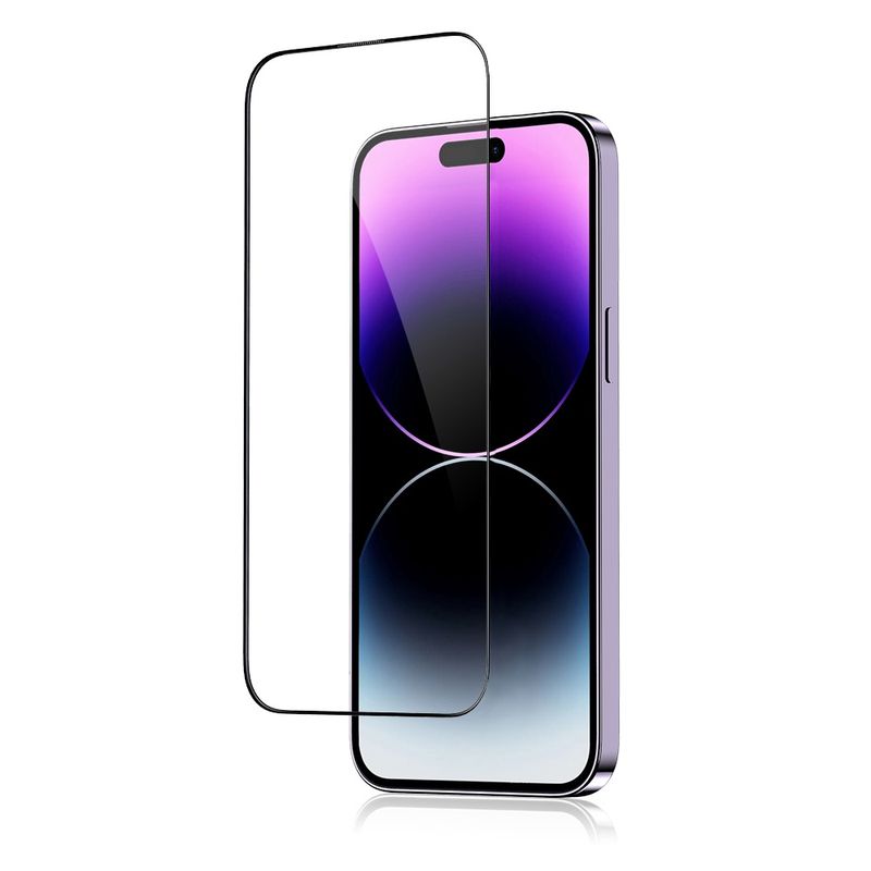 Laptop, Telefoane si Tablete - Telefoane mobile si accesorii - Accesorii Telefoane - Folii protectie telefoane - Folie pentru iPhone 15 Pro - Albastruo Anti-Broken Glass - Negru - Infinity.ro