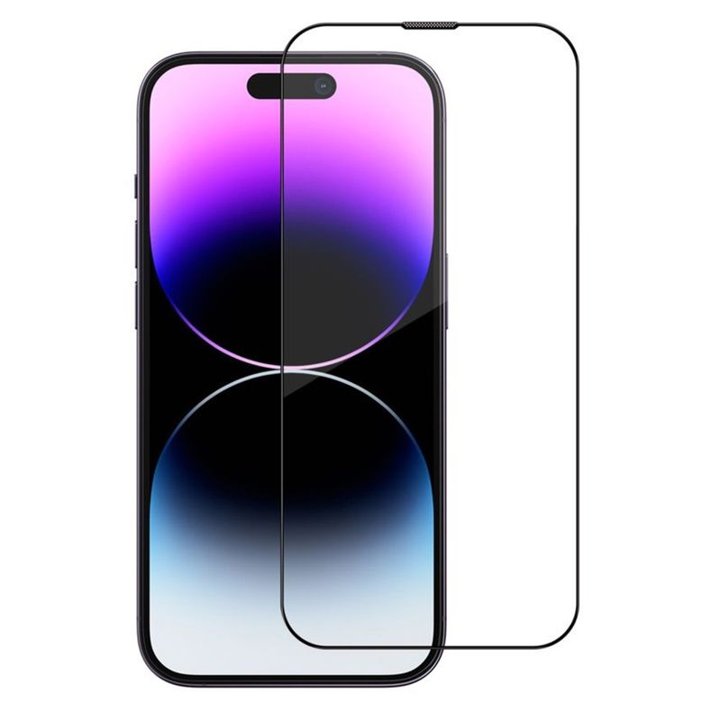 Laptop, Telefoane si Tablete - Telefoane mobile si accesorii - Accesorii Telefoane - Folii protectie telefoane - Folie pentru iPhone 16 Pro Max cu Aplicator Pro - Albastruo Sapphire Screen Protector - Negru - Infinity.ro