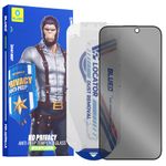 Laptop, Telefoane si Tablete - Telefoane mobile si accesorii - Accesorii Telefoane - Folii protectie telefoane - Folie pentru iPhone 15 Pro Max cu Aplicator Pro - Albastruo Anti-Peep Privacy Glass - Negru - Infinity.ro