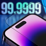 Laptop, Telefoane si Tablete - Telefoane mobile si accesorii - Accesorii Telefoane - Folii protectie telefoane - Folie pentru iPhone 16 Pro cu Aplicator Pro - Albastruo Sapphire Screen Protector - Negru - Infinity.ro