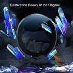 Laptop, Telefoane si Tablete - Telefoane mobile si accesorii - Accesorii Telefoane - Folii protectie telefoane - Folie pentru iPhone 16 Pro / iPhone 16 Pro Max - Albastruo Sapphire Crystal Original Lens Glass - Negru Titanium - Infinity.ro