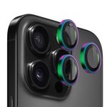 Laptop, Telefoane si Tablete - Telefoane mobile si accesorii - Accesorii Telefoane - Folii protectie telefoane - Folie pentru iPhone 16 Pro / iPhone 16 Pro Max - Albastruo Original Metal Frame Lens Protector - Colorful - Infinity.ro