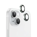 Laptop, Telefoane si Tablete - Telefoane mobile si accesorii - Accesorii Telefoane - Folii protectie telefoane - Folie pentru iPhone 15 / iPhone 15 Plus - Albastruo Original Metal Frame Lens Protector - Light Verde - Infinity.ro