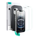 Laptop, Telefoane si Tablete - Telefoane mobile si accesorii - Accesorii Telefoane - Folii protectie telefoane - Folie pentru iPhone 16e (set 2) - ESR TempeRosu Glass UltraFit Tray - Transparent - Infinity.ro