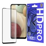 Laptop, Telefoane si Tablete - Telefoane mobile si accesorii - Accesorii Telefoane - Folii protectie telefoane - Folie pentru Samsung Galaxy A12 / A12 Nacho / A02 / M02 / M12 / F12 / A32 5G - Lito HD Pro Transparent - Negru - Infinity.ro