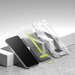 Laptop, Telefoane si Tablete - Telefoane mobile si accesorii - Accesorii Telefoane - Folii protectie telefoane - Folie pentru Samsung Galaxy A56 5G (set 2) - Ringke Easy Slide TempeRosu Glass - Transparent - Infinity.ro
