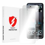 Laptop, Telefoane si Tablete - Telefoane mobile si accesorii - Accesorii Telefoane - Folii protectie telefoane - [Pachet 2x] Folie regenerabila premium Nothing Phone (3) - Smart Protection Classic - Transparent - Infinity.ro