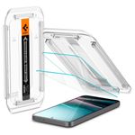 Laptop, Telefoane si Tablete - Telefoane mobile si accesorii - Accesorii Telefoane - Folii protectie telefoane - Folie pentru Samsung Galaxy A36 5G (set 2) - Spigen Glas.tR EZ FIT - Transparent - Infinity.ro