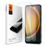 Laptop, Telefoane si Tablete - Telefoane mobile si accesorii - Accesorii Telefoane - Folii protectie telefoane - Folie pentru Samsung Galaxy Xcover7 / Xcover7 Pro (set 2) - Spigen Glas.tR Slim - Transparent - Infinity.ro