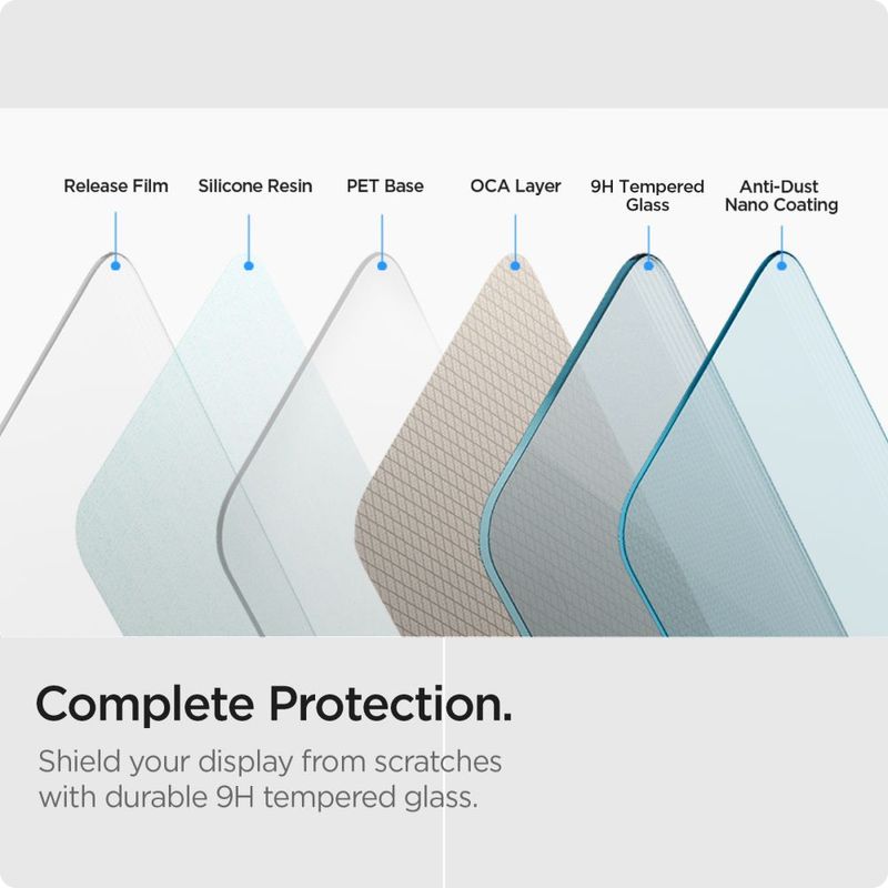 Laptop, Telefoane si Tablete - Telefoane mobile si accesorii - Accesorii Telefoane - Folii protectie telefoane - Folie pentru Samsung Galaxy Xcover7 / Xcover7 Pro (set 2) - Spigen Glas.tR Slim - Transparent - Infinity.ro