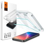 Laptop, Telefoane si Tablete - Telefoane mobile si accesorii - Accesorii Telefoane - Folii protectie telefoane - Folie pentru Google Pixel 9a (set 2) - Spigen Glas.tR EZ FIT - Transparent - Infinity.ro
