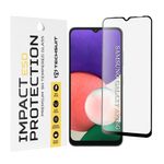 Laptop, Telefoane si Tablete - Telefoane mobile si accesorii - Accesorii Telefoane - Folii protectie telefoane - Folie pentru Samsung Galaxy A22 5G - Techsuit ESD Glass - Negru - Infinity.ro