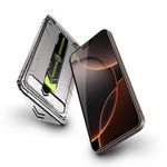 Laptop, Telefoane si Tablete - Telefoane mobile si accesorii - Accesorii Telefoane - Folii protectie telefoane - Folie pentru iPhone 16 Pro / iPhone 17 (set 2) - Techsuit TitanGlass FullCover - Negru - Infinity.ro