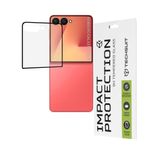 Laptop, Telefoane si Tablete - Telefoane mobile si accesorii - Accesorii Telefoane - Folii protectie telefoane - Folie pentru Samsung Galaxy Z Flip7 - Techsuit 111D Full Cover / Full Glue Glass [Front Screen] - Negru - Infinity.ro