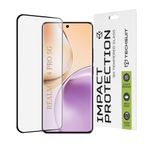 Laptop, Telefoane si Tablete - Telefoane mobile si accesorii - Accesorii Telefoane - Folii protectie telefoane - Folie pentru Realme 14 Pro - Techsuit 111D Full Cover / Full Glue Glass / 3D Curved Screen - Negru - Infinity.ro
