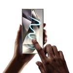 Laptop, Telefoane si Tablete - Telefoane mobile si accesorii - Accesorii Telefoane - Folii protectie telefoane - Folie pentru Samsung Galaxy S24 Ultra - Techsuit TitanGlass CrystalHD [Fingerprint Unlock Compatible] - Privacy - Infinity.ro