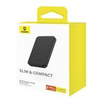 Laptop, Telefoane si Tablete - Telefoane mobile si accesorii - Accesorii Telefoane - Baterii externe - Acumulator Extern Type-C, Incarcare Wireless, 20W, 5000mAh + Cablu Type-C, 30cm - Baseus Mini (P10022107113-00) - Negru - Infinity.ro