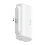 Laptop, Telefoane si Tablete - Telefoane mobile si accesorii - Accesorii Telefoane - Baterii externe - Power Bank pentru Telefon, Lightning, 20W, 5000mAh, Cablu Type-C - Baseus (P10068307413-00) - Alb - Infinity.ro