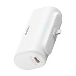 Laptop, Telefoane si Tablete - Telefoane mobile si accesorii - Accesorii Telefoane - Baterii externe - Power Bank pentru Telefon, Lightning, 20W, 5000mAh, Cablu Type-C - Baseus (P10068307413-00) - Alb - Infinity.ro
