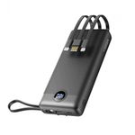 Laptop, Telefoane si Tablete - Telefoane mobile si accesorii - Accesorii Telefoane - Baterii externe - Acumulator extern Veger C20,20000 mAh,cabluri tip Type C,Lightning,MicroUSB si USB,Display LED - Infinity.ro