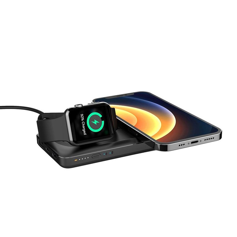 Laptop, Telefoane si Tablete - Telefoane mobile si accesorii - Accesorii Telefoane - Baterii externe - Acumulator extern wireless Veger MagMulti, PD 20W, 10000 mAh, compatibil cu MagSafe Apple - Infinity.ro