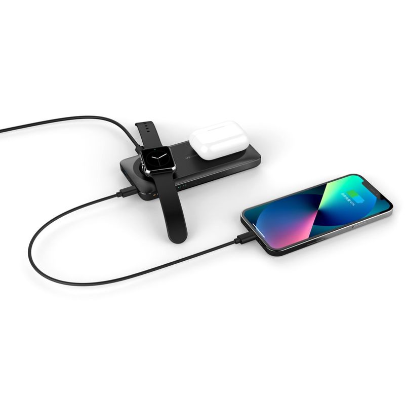 Laptop, Telefoane si Tablete - Telefoane mobile si accesorii - Accesorii Telefoane - Baterii externe - Acumulator extern wireless Veger MagMulti, PD 20W, 10000 mAh, compatibil cu MagSafe Apple - Infinity.ro