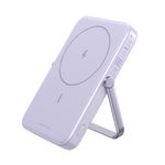 Laptop, Telefoane si Tablete - Telefoane mobile si accesorii - Accesorii Telefoane - Baterii externe - Baterie Externa Wireless cu Display 5000mAh, USB-C, 18W, 5V/3A - UVerde PB571 (356035606B) - Mov - Infinity.ro