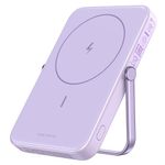 Laptop, Telefoane si Tablete - Telefoane mobile si accesorii - Accesorii Telefoane - Baterii externe - Baterie Externa Wireless cu Display 5000mAh, USB-C, 18W, 5V/3A - UVerde PB571 (356035606B) - Mov - Infinity.ro